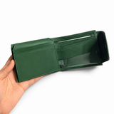 Premium Leather Green Wallet – Elegant & Functional EW-01