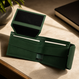 Premium Leather Green Wallet – Elegant & Functional EW-01