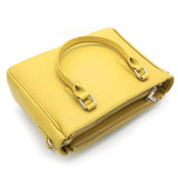 Genuine Leather Dull Orange Hand Bag ~Women Handbags LHB-01