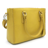 Genuine Leather Dull Orange Hand Bag ~Women Handbags LHB-01