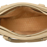 Genuine Leather Light Grayish Orange Hand Bag ~Women Handbags LHB-01