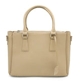 Genuine Leather Light Grayish Orange Hand Bag ~Women Handbags LHB-01