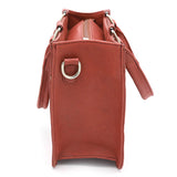 Genuine Leather Sanguine Brown Hand Bag ~Women Handbags LHB-02