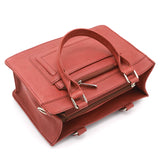 Genuine Leather Sanguine Brown Hand Bag ~Women Handbags LHB-02