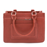 Genuine Leather Sanguine Brown Hand Bag ~Women Handbags LHB-02