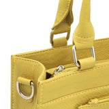 Genuine Leather Yellow Hand Bag~Women-Handbags LHB-02