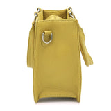 Genuine Leather Yellow Hand Bag~Women-Handbags LHB-02
