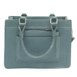 Genuine Leather Jet Grey Hand Bag~Women-Handbags LHB-02