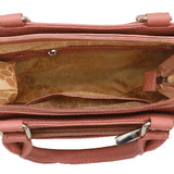 Genuine Leather Pink Hand Bag~Women-Handbags LHB-02