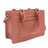 Genuine Leather Pink Hand Bag~Women-Handbags LHB-02