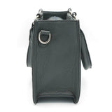 Genuine Leather Charcoal Hand Bag~Women-Handbags LHB-02