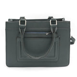 Genuine Leather Charcoal Hand Bag~Women-Handbags LHB-02