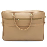 Genuine Leather fawn Large Laptop Bag BAG LLB-01