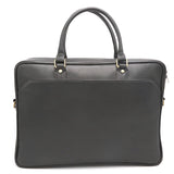 GENUINE LEATHER BLACK SHOULDER LAPTOP BAG LLB-01