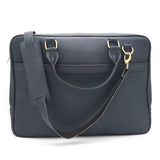 Genuine Leather Steel Grey Hand Laptop Shoulder Bag LLB-02