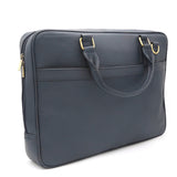 Genuine Leather Steel Grey Hand Laptop Shoulder Bag LLB-02