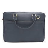 Genuine Leather Steel Grey Hand Laptop Shoulder Bag LLB-02