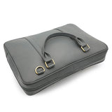 Genuine Leather Fancy Dusty Grey Hand Laptop Shoulder Bag LLB-03
