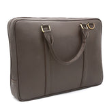 Genuine Leather Fancy Warm Grey Hand Laptop Shoulder Bag LLB-03