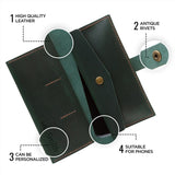 Women Vintage Genuine Leather Purse/Wallet LW-01