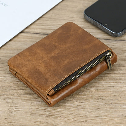 Classic Bifold Genuine Leather Purse/Wallet BW-01