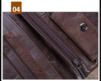 Retro Genuine Leather Purse/Wallet VL-002 New