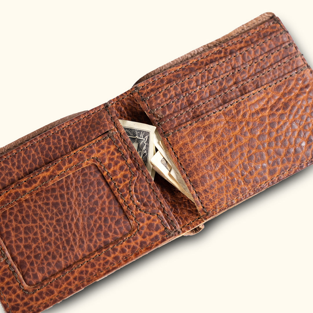 Vintage Leather Billfold Purse/Wallet VB-02