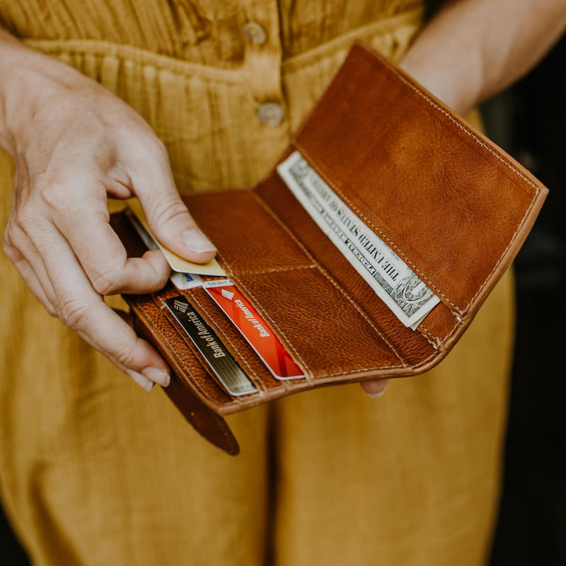 Elegant Genuine Leather Wallet/Clutch EW-01