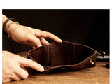 Classic Trifold Genuine Leather Purse/Wallet TW-01