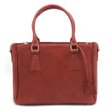 Genuine Leather Dull Red Hand Bag ~Women Handbags LHB-01