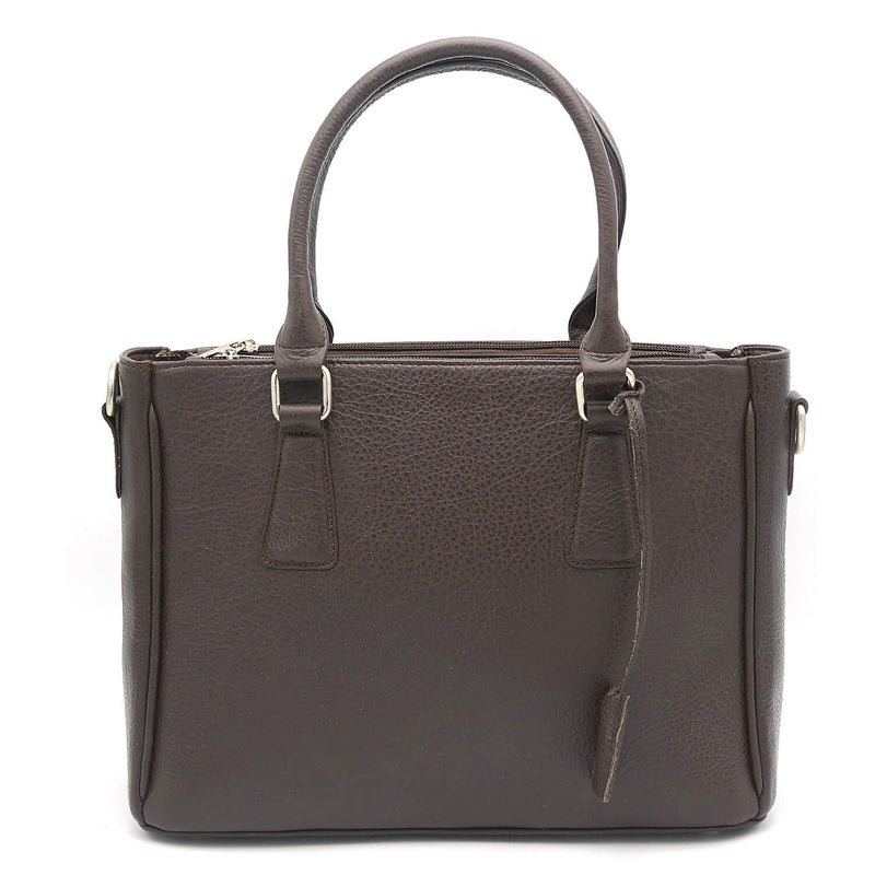 Genuine Leather Brown Hand Bag ~Women Handbags LHB-01