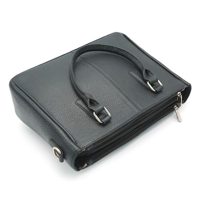 Genuine Leather Black Bag ~Women Handbags LHB-01