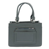 Genuine Leather Charcoal Hand Bag~Women-Handbags LHB-02