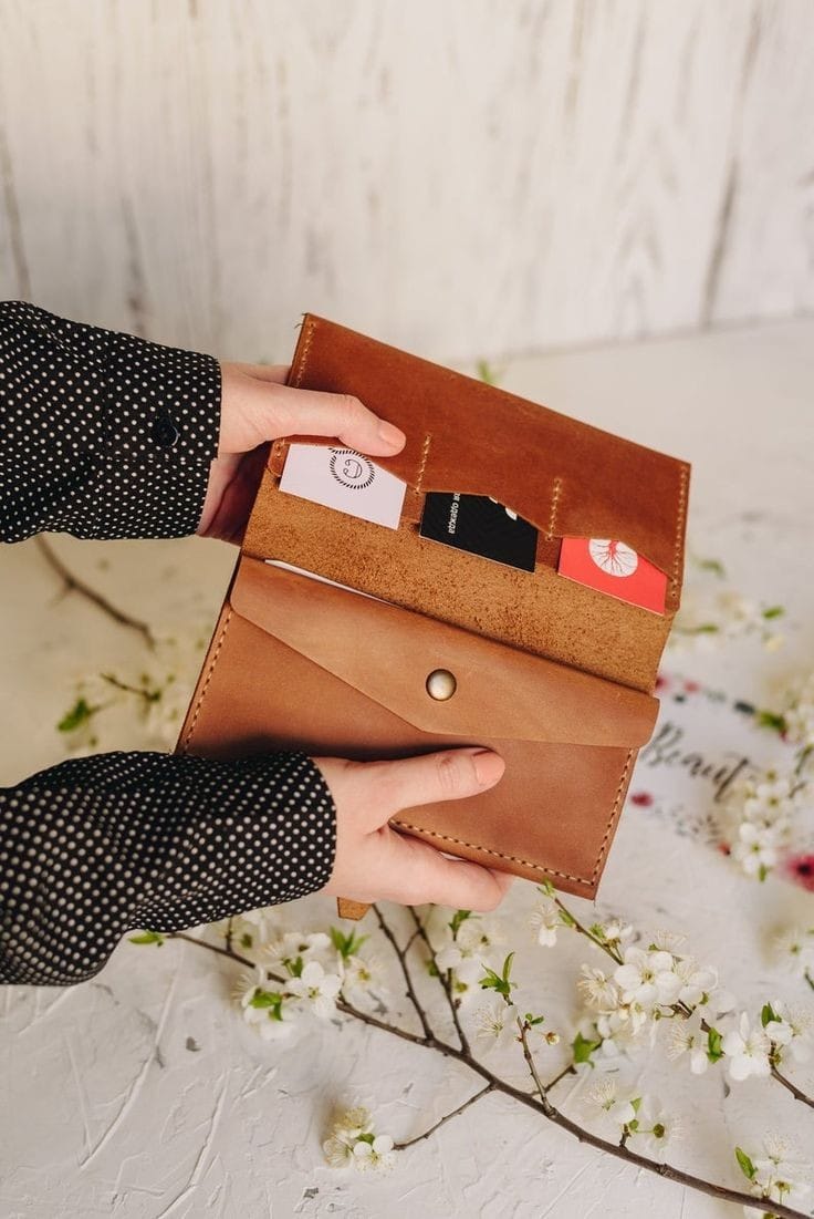 Women Vintage Genuine Leather Purse/Wallet LW-01