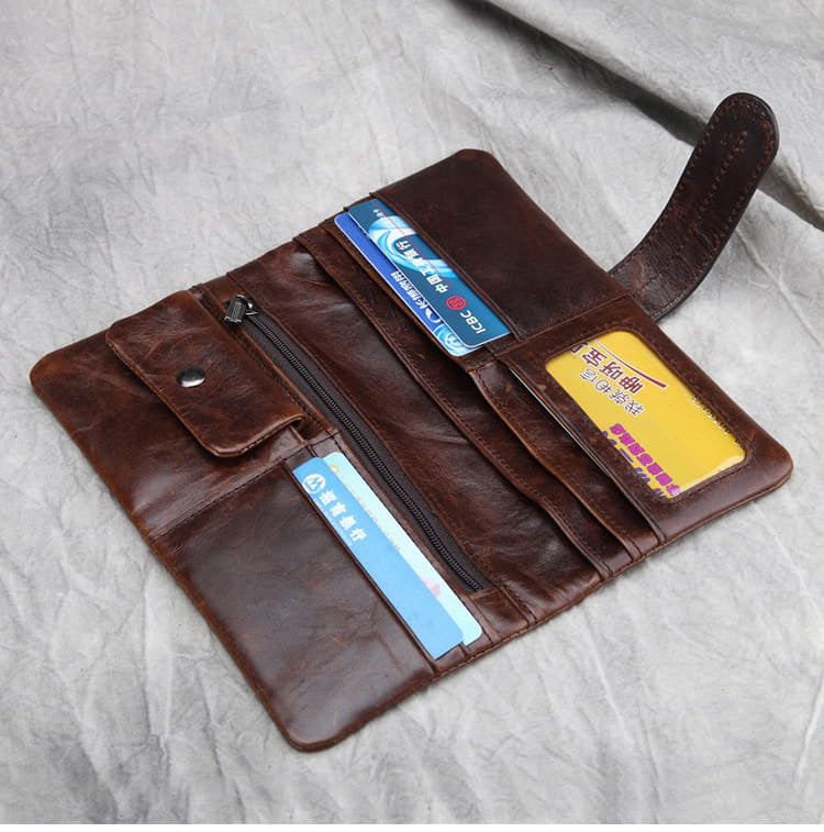 Retro Genuine Leather Purse/Wallet VL-002